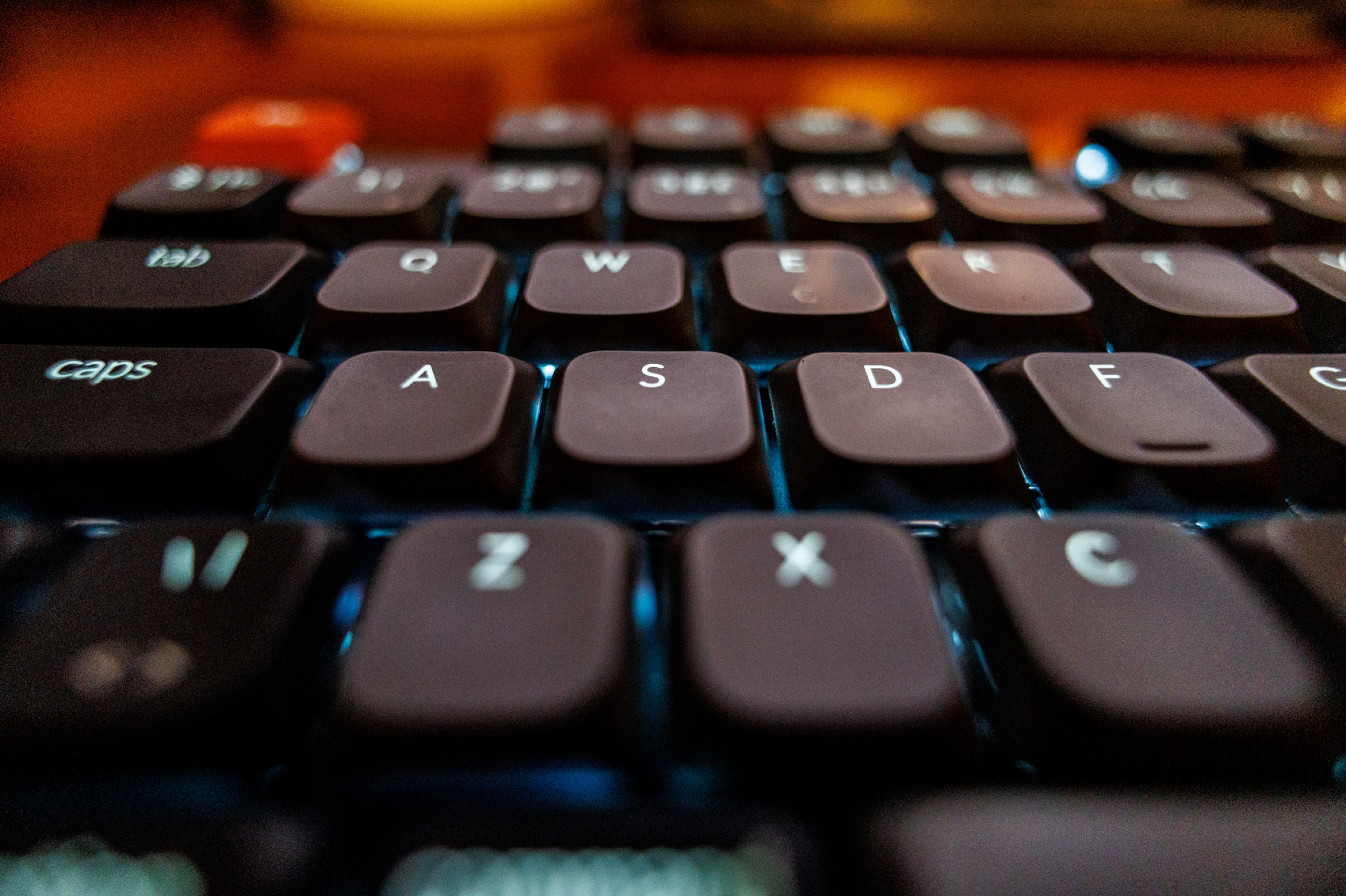 Keychron product detail photographed during testing