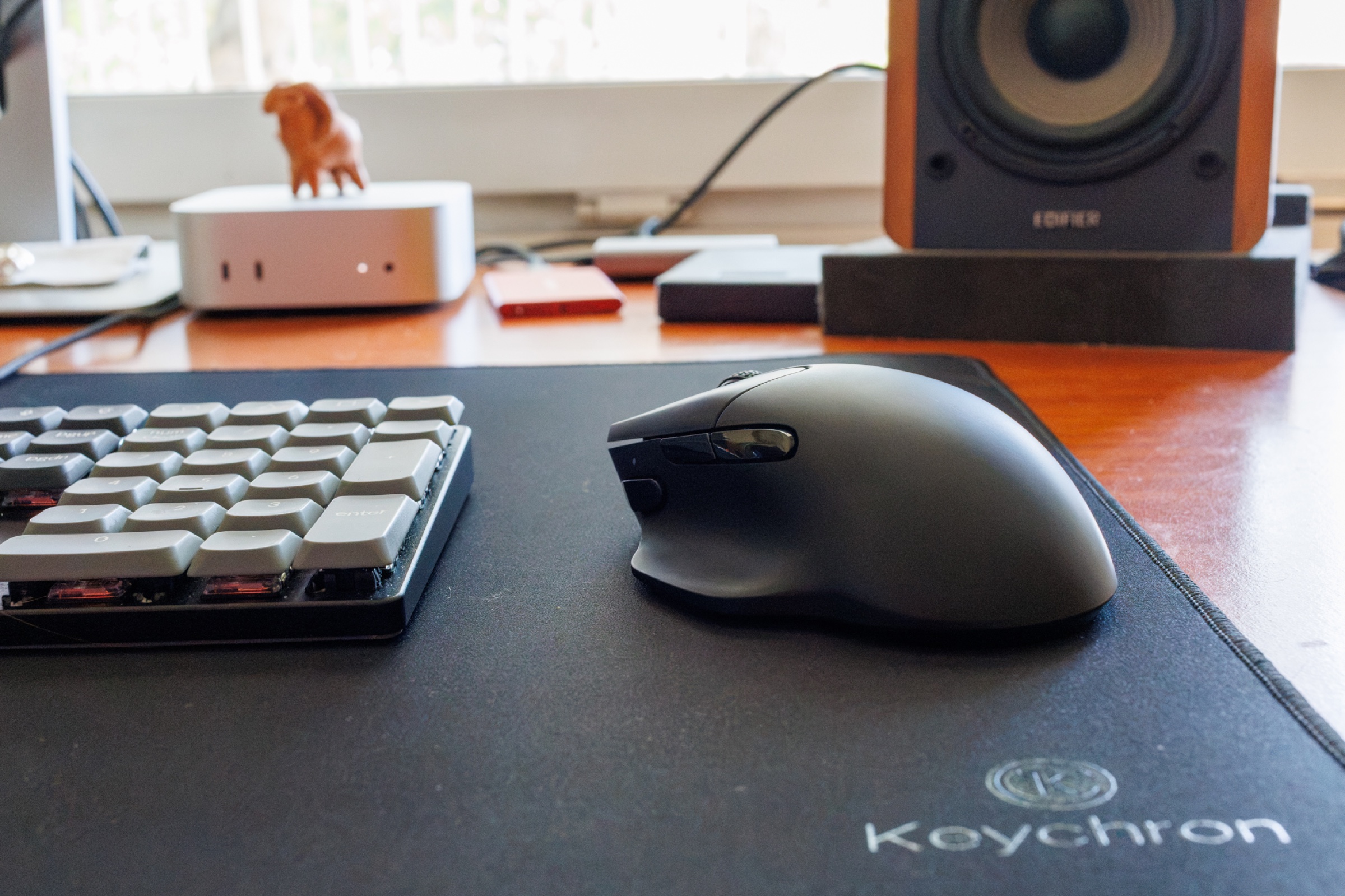 Mouse and keyboard at the WannabeShepherd workstation