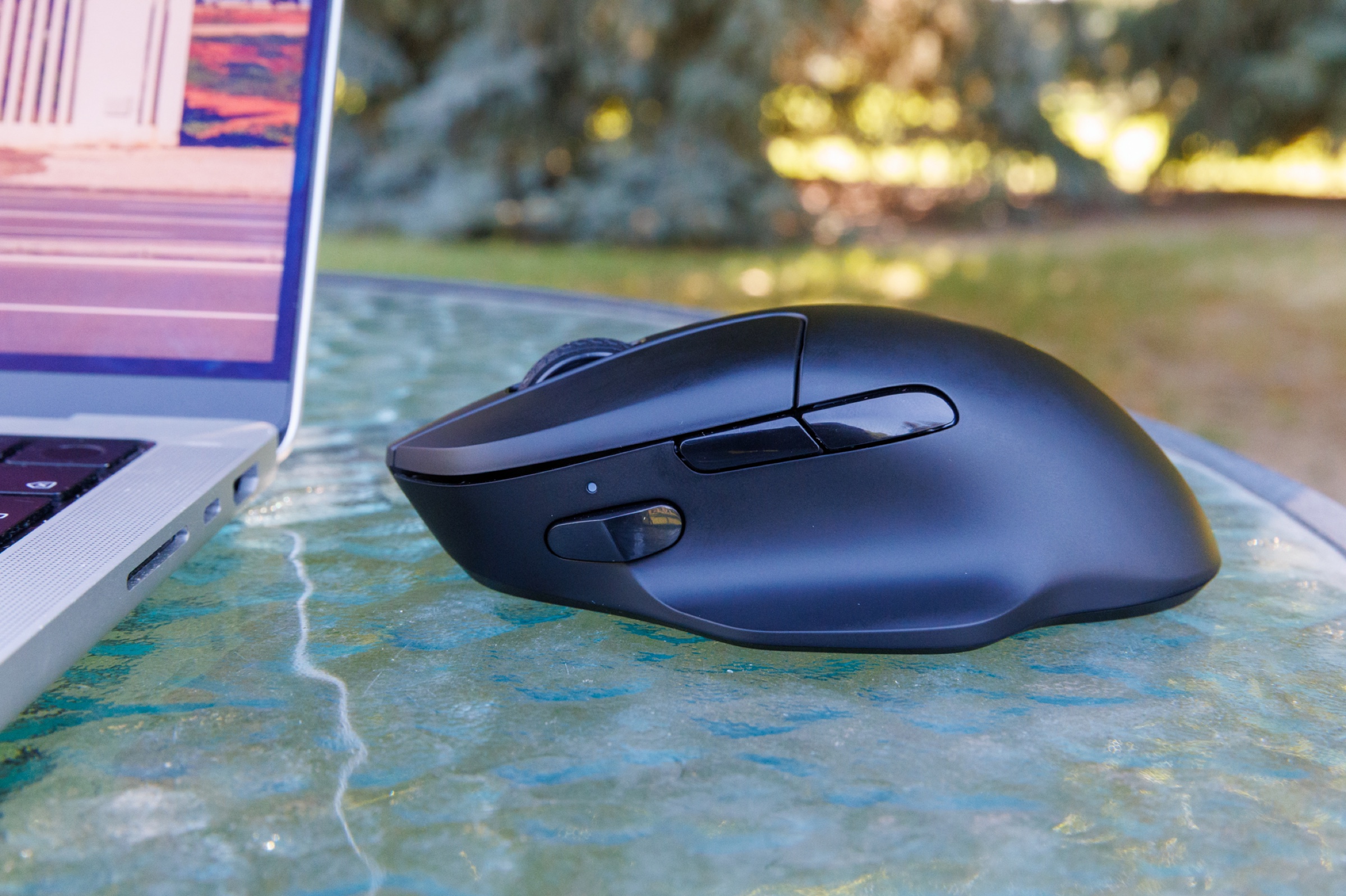 Keychron product photographed during testing